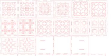 Teelichterhalter div.Muster Teil 1