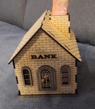 Sparbüchse "Bank"