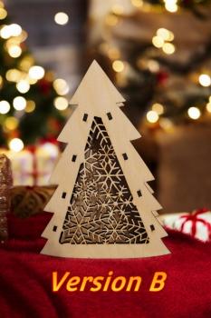 Preview: Weihnachtsbaum - Geschenkschatulle