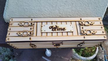 Preview: Rustikale Weinkiste