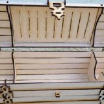 Preview: Rustikale Weinkiste