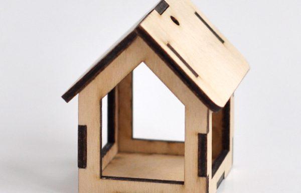 Teelicht 'Vogelhäuschen'