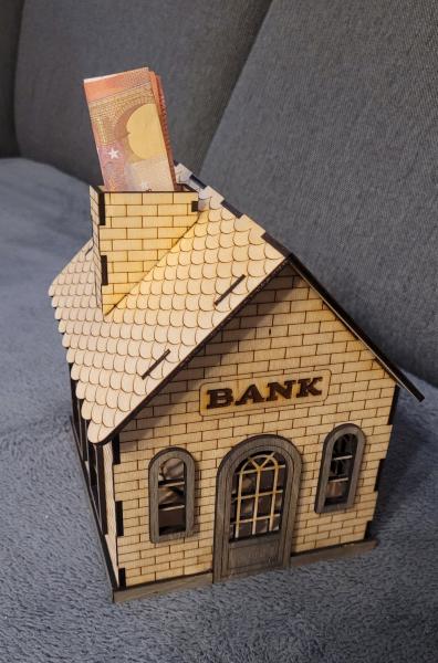 Sparbüchse "Bank"